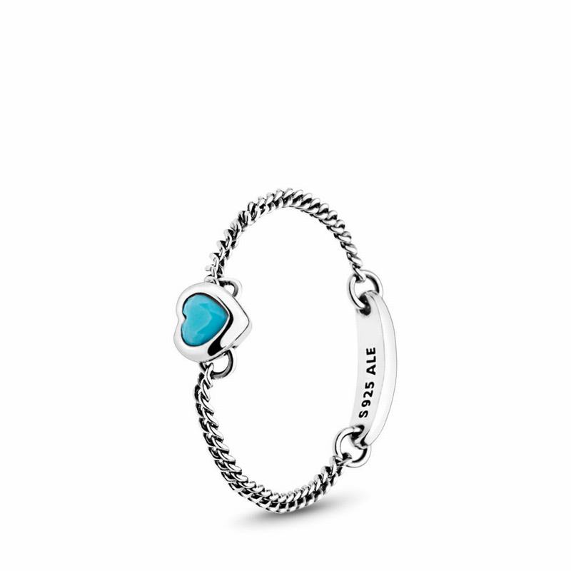 Pandora Spirited Heart Stackable Ring Silver Egypt MJ3542710